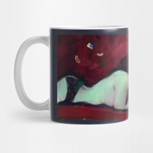 Red and Black Mug